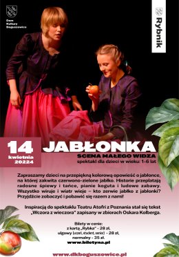 SCENA MAŁEGO WIDZA: Jabłonka - Teatr Atofri - spektakl