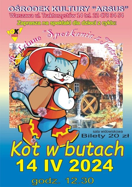 Bajka dla dzieci pt. "KOT W BUTACH" - dla dzieci