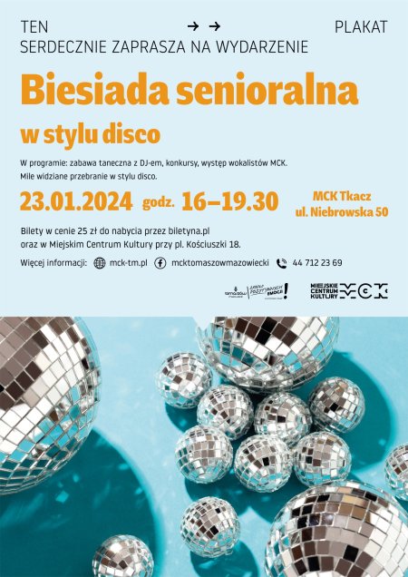 Biesiada senioralna w stylu disco - inne