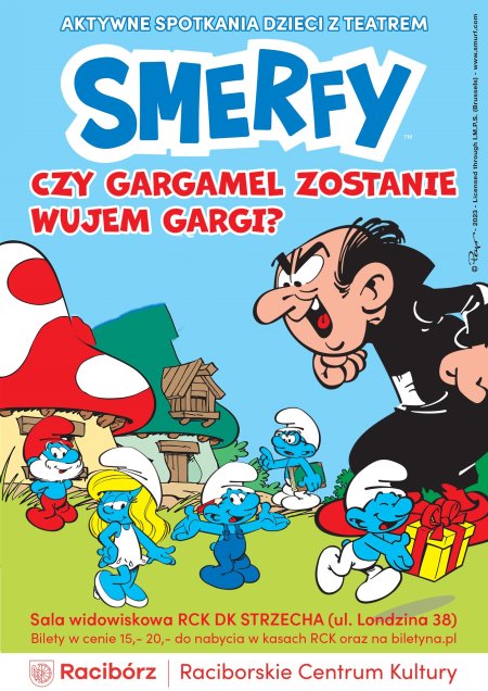 SMERFOWA PRZYGODA , czyli ciąg dalszy aktywnego spotkania dzieci z teatrem - dla dzieci