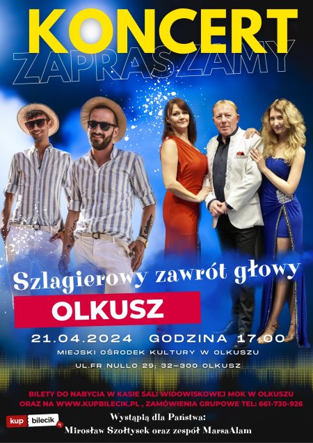 Szlagierowy zawrót głowy - OLKUSZ - koncert