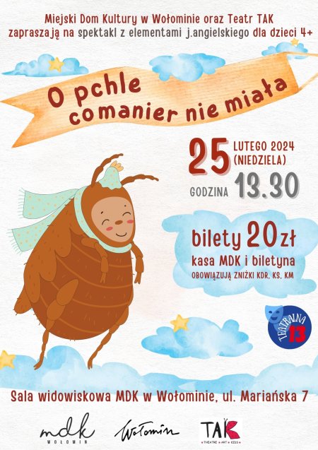 O PCHLE, CO MANIER NIE MIAŁA - dla dzieci