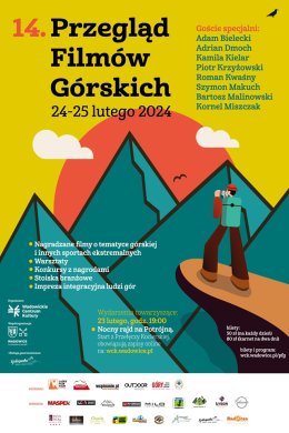 Karnety na 14. Festiwal Filmów Górskich (24-25 lutego 2024 r.) - festiwal
