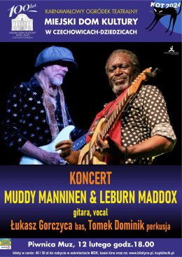 Muddy Manninen & Leburn Maddox - koncert
