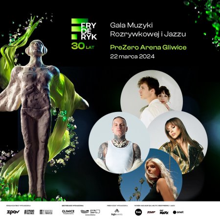 Fryderyk Festiwal 2024 - 30. jubileuszowa Gala Muzyki Rozrywkowej i Jazzu - festiwal