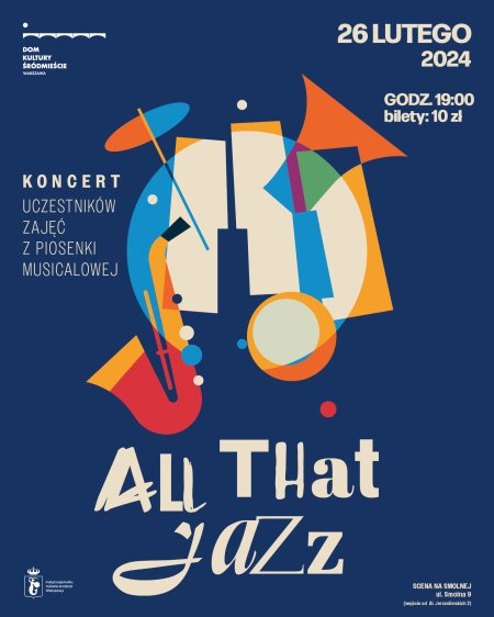 "All That Jazz" koncert uczestników zajęć z piosenki musicalowej - koncert