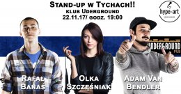 STAND-UP HYPE | ADAM BENDLER & OLKA SZCZĘŚNIAK & RAFAŁ BANAŚ - stand-up