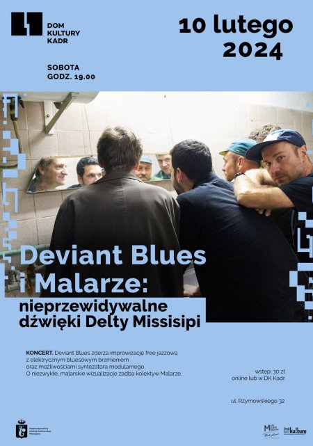 Koncert: Deviant Blues i Malarze – nieprzewidywalne dźwięki Delty Missisipi - koncert