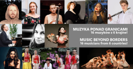 Muzyka ponad granicami – 16 muzyków z 6 krajów! - Music Beyond Borders – 16 musicians from 6 countries! - koncert