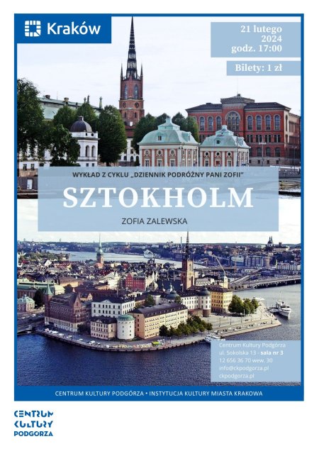 Dziennik Podróżny Pani Zofii – Sztokholm - inne