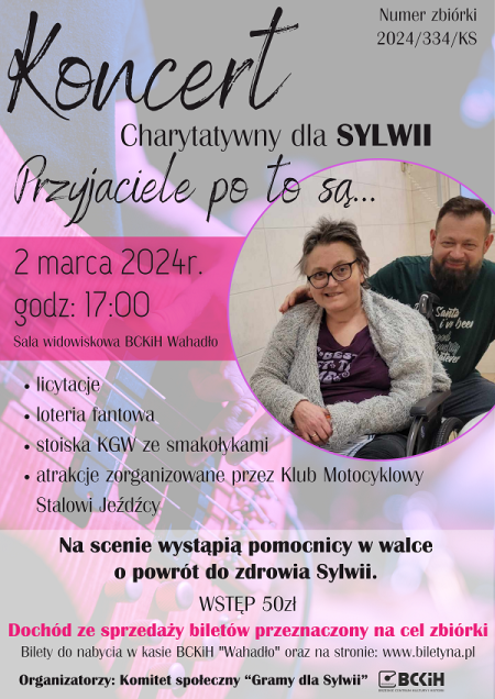 Koncert Charytatywny dla Sylwii - Przyjaciele po to są - koncert