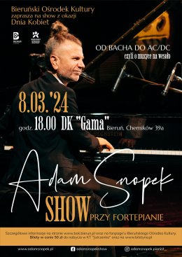 Adam Snopek – show przy fortepianie - koncert
