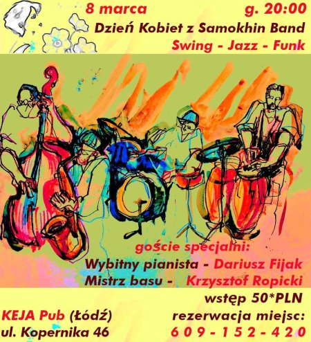 Dzień kobiet z Samokhin Band - koncert