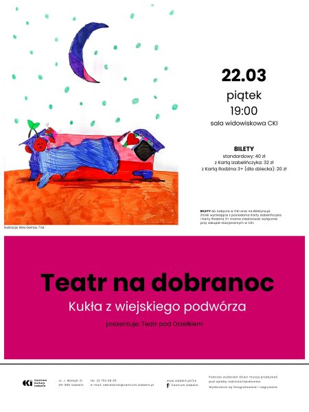 Teatr na dobranoc - Kukła z wiejskiego podwórza (Teatr pod Orzełkiem) - spektakl