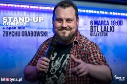 Zbychu Grabowski Stand-up + Open mic - stand-up