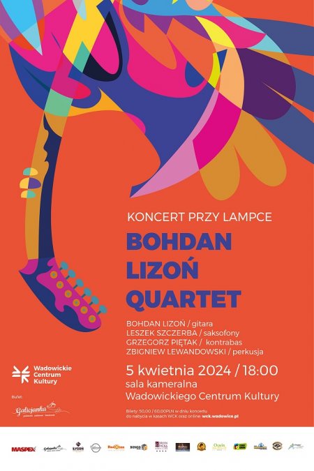 koncert jazzowy "Przy Lampce" Bohdan Lizoń Quartet - koncert