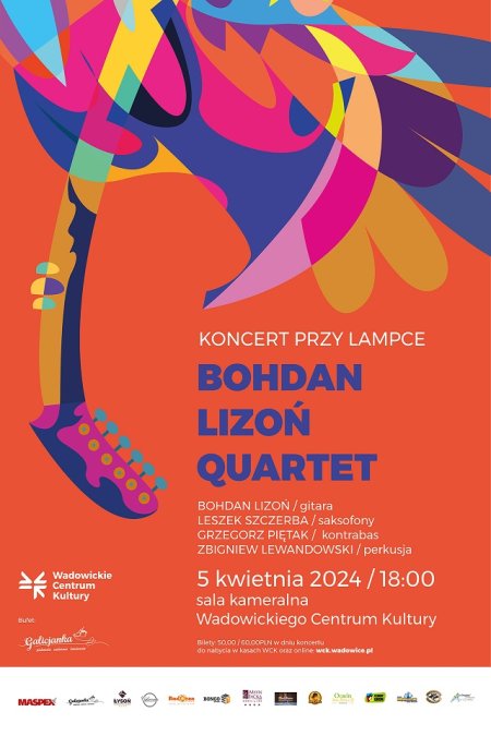 koncert jazzowy "Przy Lampce" Bohdan Lizoń Quartet - koncert