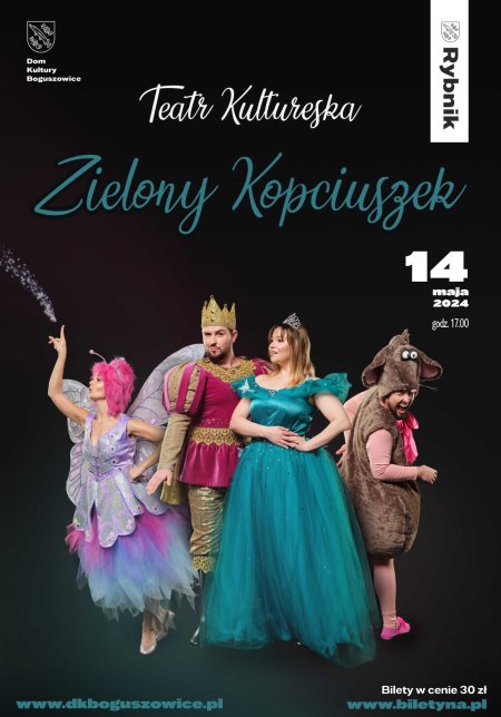 Scena Małego Widza: Zielony Kopciuszek - Teatr Kultureska - dla dzieci