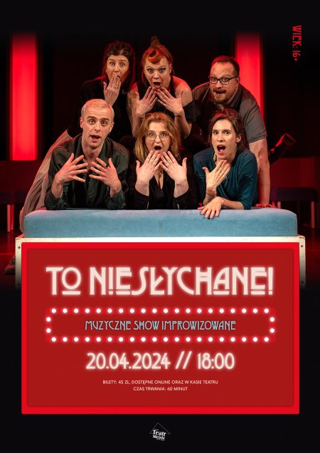 MUZYCZNE SHOW IMPROWIZOWANE – TO NIESŁYCHANE! - musical