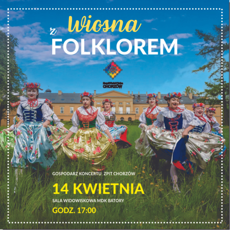 Wiosna z folklorem - koncert