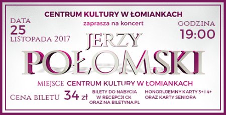 Jerzy Połomski - koncert