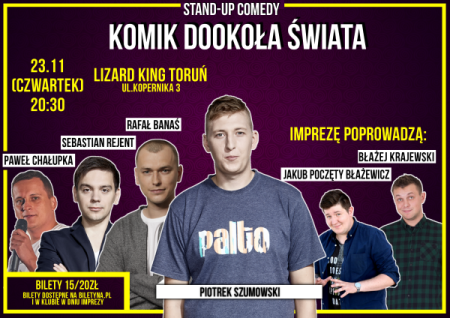 Stand-up Comedy - Komik dookoła świata - stand-up