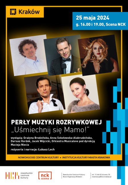 Perły Muzyki Rozrywkowej „Uśmiechnij się Mamo!” - koncert