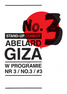 Abelard Giza - Numer 3 - stand-up