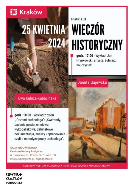 Wieczór historyczny 25.04.2024 - inne