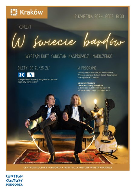 Koncert „W świecie bardów” - koncert