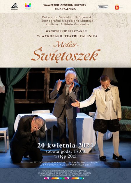 Spektakl "Świętoszek" w WCK Falenica - spektakl