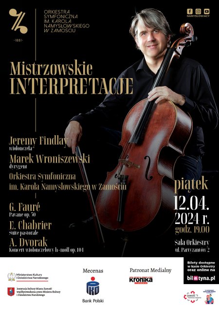 Koncert symfoniczny - "Mistrzowskie Interpretacje" - koncert