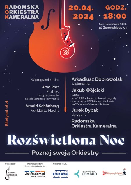 Rozświetlona noc - Poznaj swoją orkiestrę - koncert