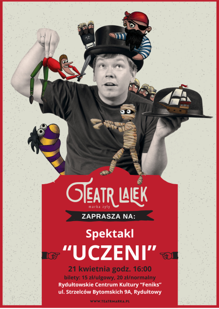 UCZENI - TEATR LALEK MARKA ŻYŁY - dla dzieci