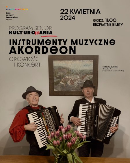 „Instrumenty muzyczne – akordeon", opowieść i koncert - inne