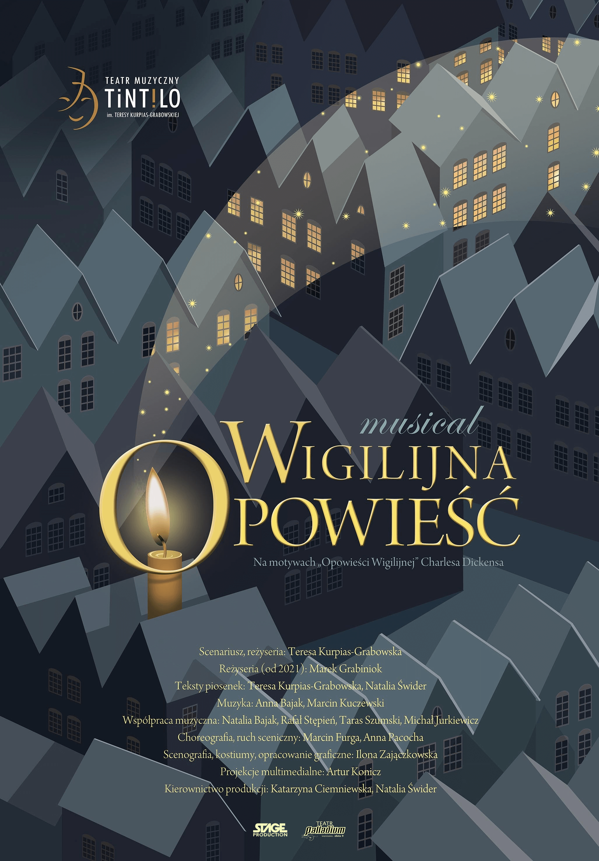 Plakat Opowieść wigilijna 319044
