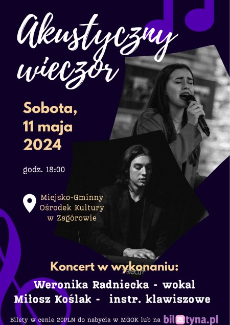 Akustyczny wieczór - koncert