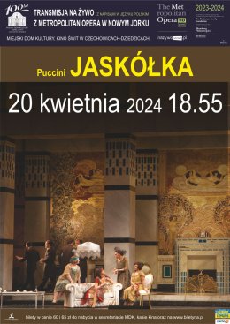 MET: Jaskółka. Puccini - opera