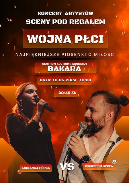 Wojna Płci: Najpiękniejsze Piosenki o Miłości || Artyści Sceny pod Regałem - koncert