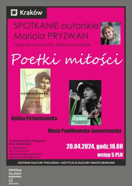 Mariola Pryzwan - "Poetki miłości" - inne