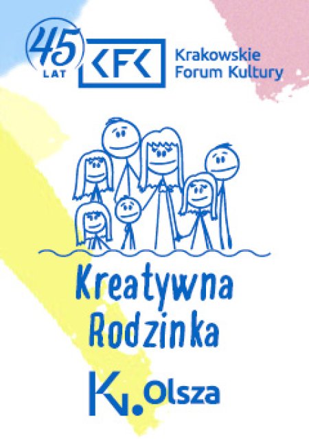 "Ręcznie malowane torby na zakupy" - Kreatywna Rodzinka - warsztaty w Klubie Olsza - dla dzieci