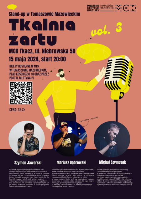 Tkalnia żartu - stand-up