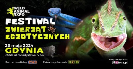 Wild Animal Expo - Festiwal Zwierząt Egzotycznych Gdynia 26-05-2024 - targi
