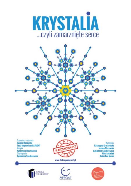 Spektakl dla dzieci „Krystalia, czyli zamarznięte serce” / Teatr „Itakzagramy” - dla dzieci