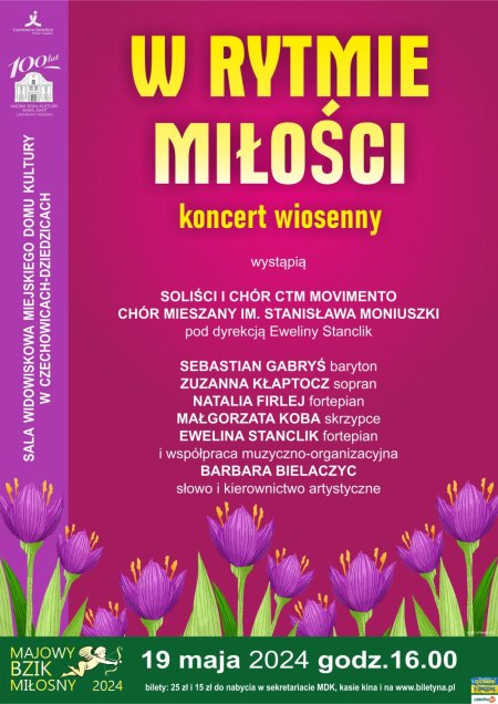 W rytmie miłości - koncert wiosenny CTM Movimento - koncert