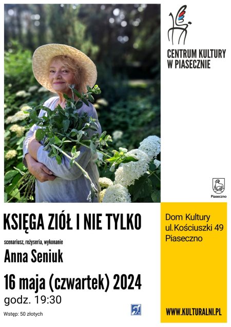 KSIĘGA ZIÓŁ I NIE TYLKO - ANNA SENIUK - spektakl