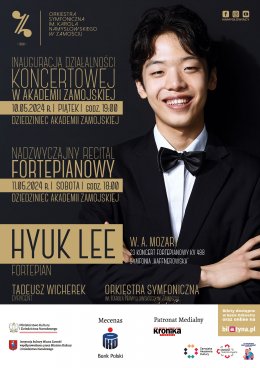Inauguracja Działalności Koncertowej w Akademii Zamojskiej - Hyuk Lee - koncert