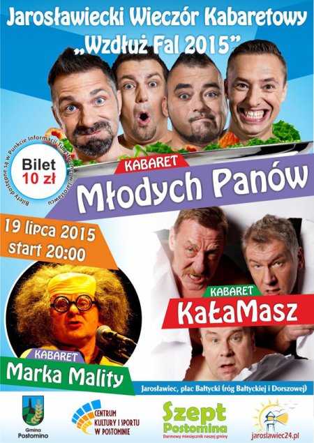 Jarosławiecki Wieczór Kabaretowy "Wzdłuż Fal 2015" - kabaret