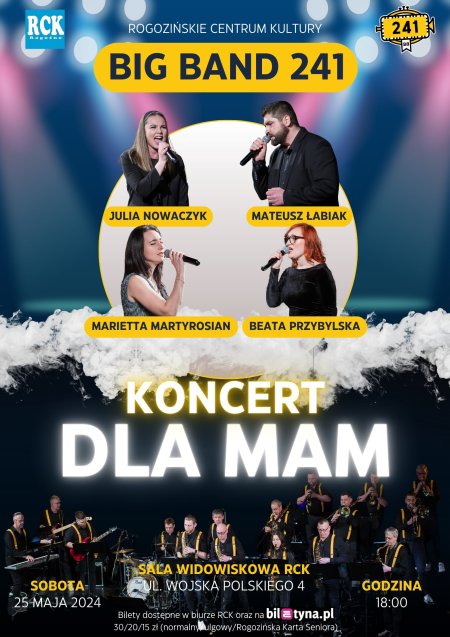 Koncert dla Mam - Big Band 241 i przyjaciele - koncert