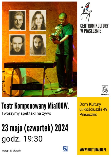 Teatr Komponowany Mia100W - Tworzymy spektakl na żywo - stand-up